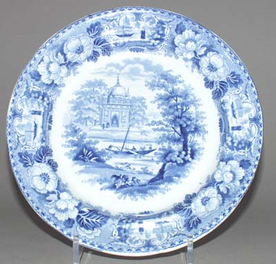 Dinner Plate Tomb of Jeswuntnagurth c1825